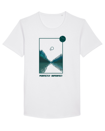 Mesaj motivational - PERFECTLY IMPERFECT White