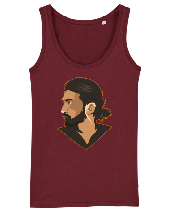 illustratie - Bearded Man Burgundy
