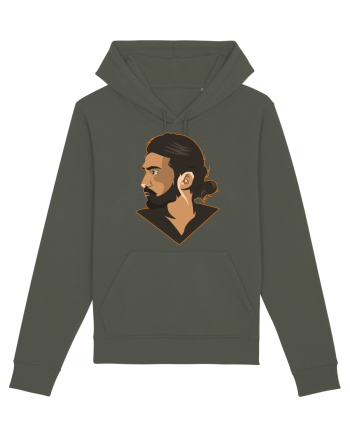 illustratie - Bearded Man Khaki
