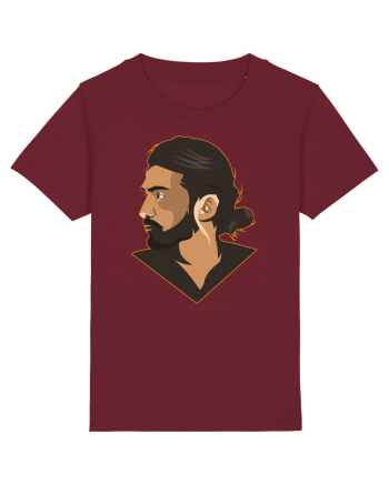 illustratie - Bearded Man Burgundy