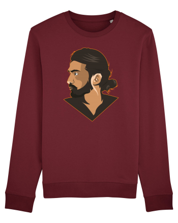 illustratie - Bearded Man Burgundy
