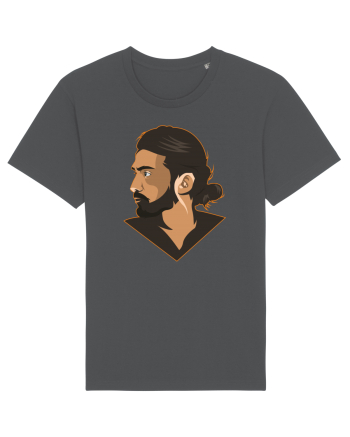 illustratie - Bearded Man Anthracite
