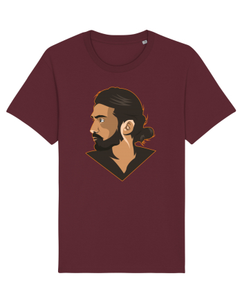 illustratie - Bearded Man Burgundy