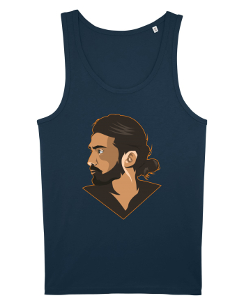 illustratie - Bearded Man Navy