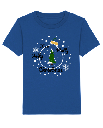 Mesaj de Craciun : It's a Holly Jolly Christmas Majorelle Blue