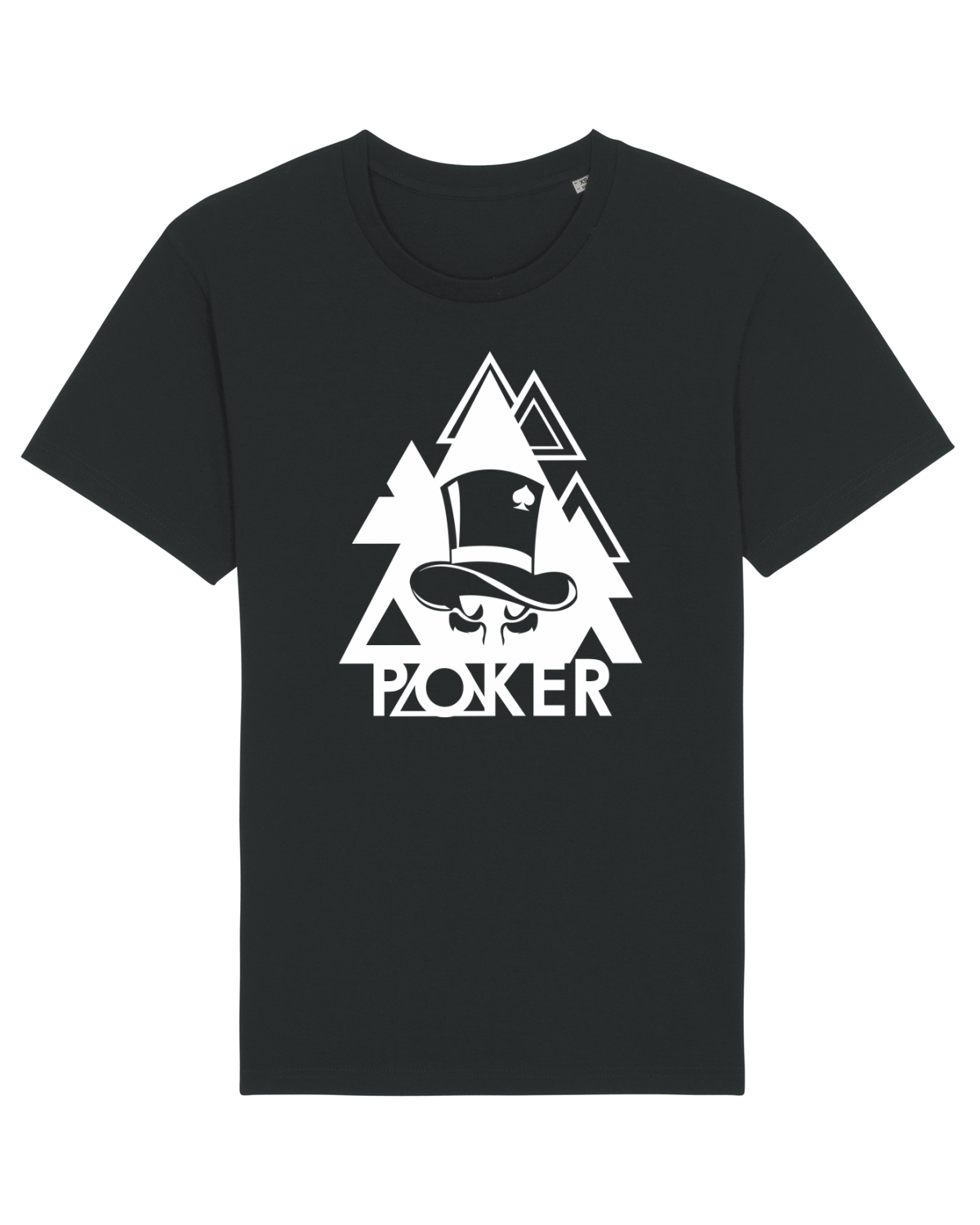 Tricou mânecă scurtă Unisex Rocker Black