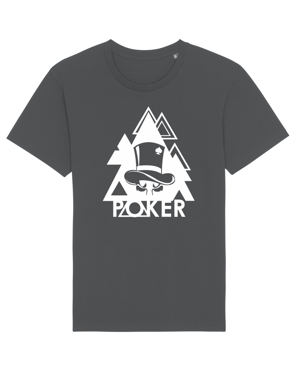 Tricou mânecă scurtă Unisex Rocker Anthracite