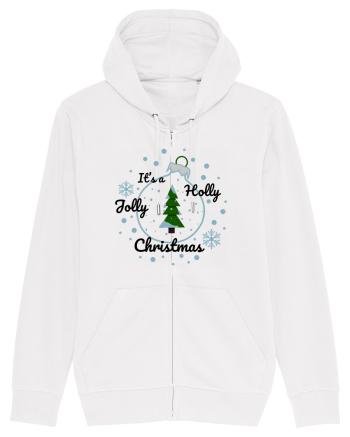 Mesaj de Craciun : It's a Holly Jolly Christmas - Albastru White