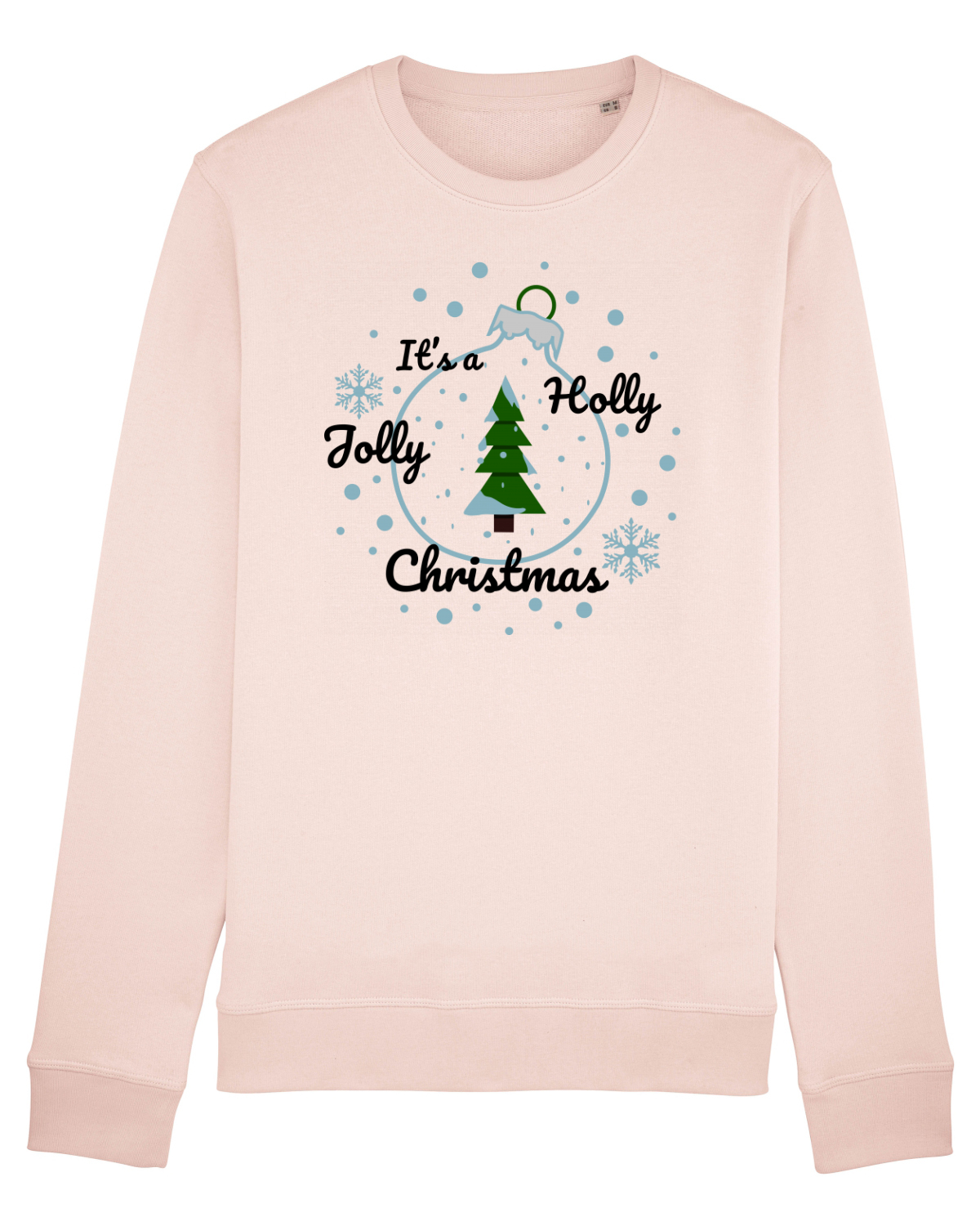 Bluză mânecă lungă Unisex Rise Candy Pink
