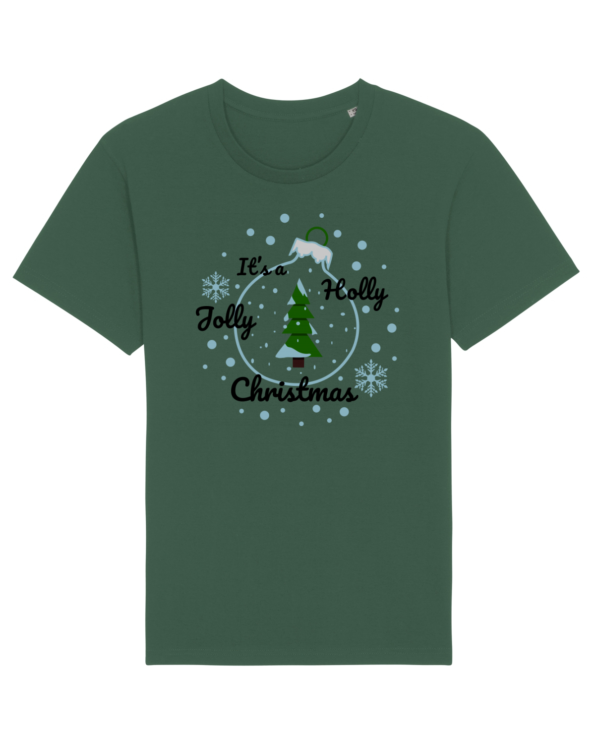 Tricou mânecă scurtă Unisex Rocker Bottle Green