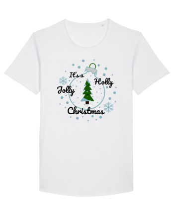 Mesaj de Craciun : It's a Holly Jolly Christmas - Albastru White