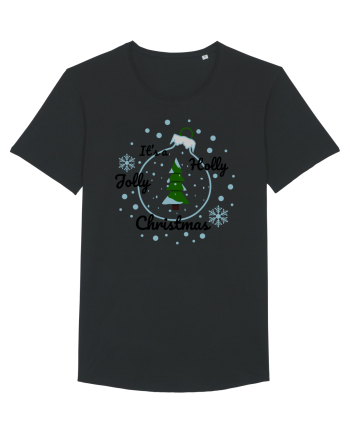 Mesaj de Craciun : It's a Holly Jolly Christmas - Albastru Black