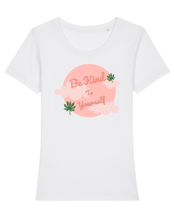Mesaj motivational - Be Kind To Yourself White