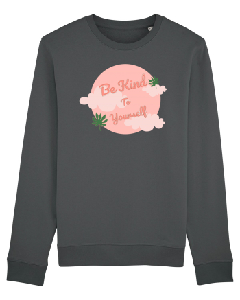 Mesaj motivational - Be Kind To Yourself Anthracite