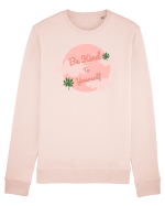 Mesaj motivational - Be Kind To Yourself Bluză mânecă lungă Unisex Rise