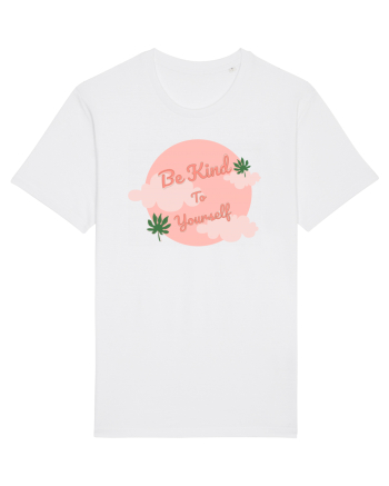 Mesaj motivational - Be Kind To Yourself White