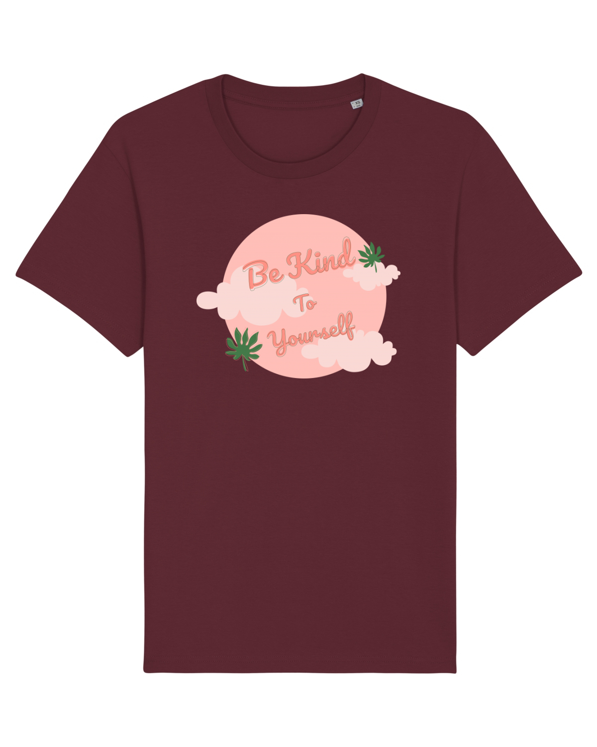 Tricou mânecă scurtă Unisex Rocker Burgundy
