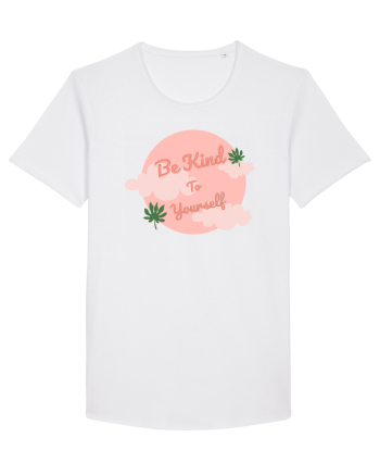 Mesaj motivational - Be Kind To Yourself White
