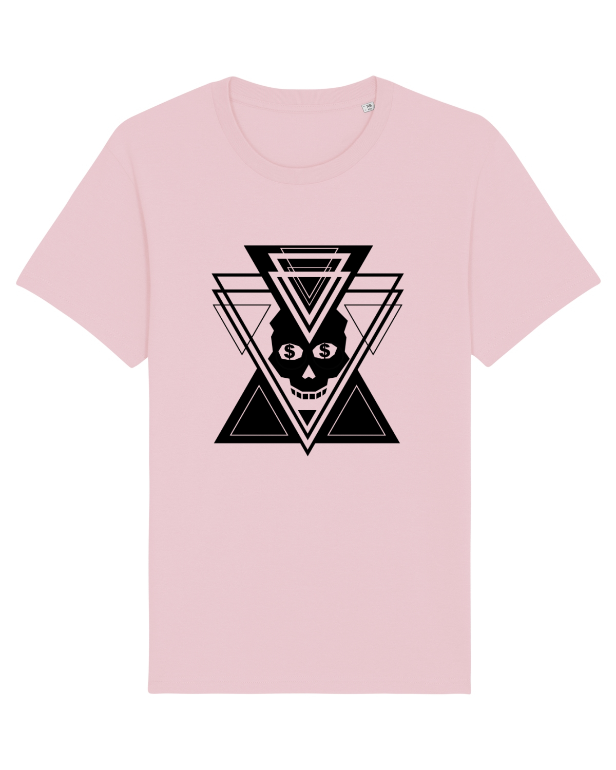 Tricou mânecă scurtă Unisex Rocker Cotton Pink