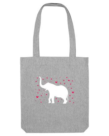 Tricou Elefant Heather Grey
