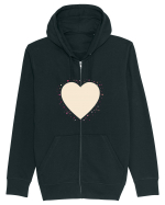 Tricou Love Hanorac cu fermoar Unisex Connector