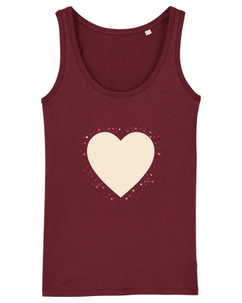 Tricou Love Burgundy