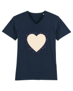Tricou Love Tricou mânecă scurtă guler V Bărbat Presenter