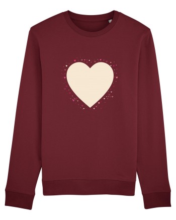 Tricou Love Burgundy