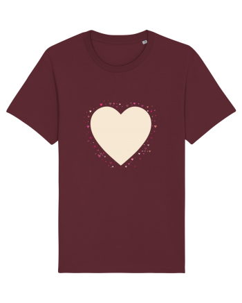 Tricou Love Burgundy