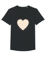 Tricou Love Tricou mânecă scurtă guler larg Bărbat Skater