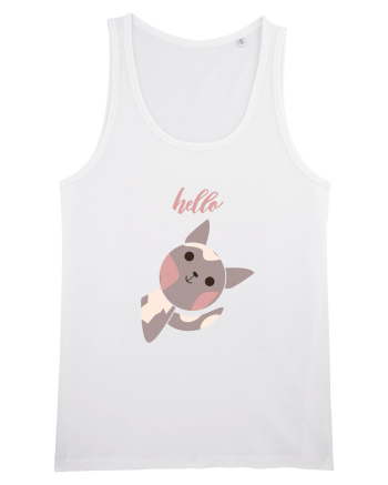 Tricou Hello White