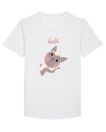 Tricou Hello Tricou mânecă scurtă guler larg Bărbat Skater
