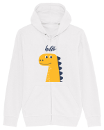 Tricou Dinozaur Hanorac cu fermoar Unisex Connector