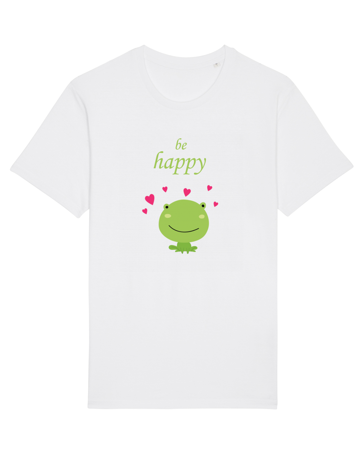 Tricou mânecă scurtă Unisex Rocker White