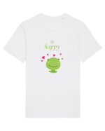 Tricou Be Happy Tricou mânecă scurtă Unisex Rocker