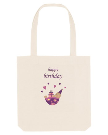 Tricou Happy Birthday Natural