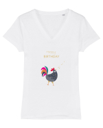 Tricou Gainusa Tricou mânecă scurtă guler V Damă Evoker