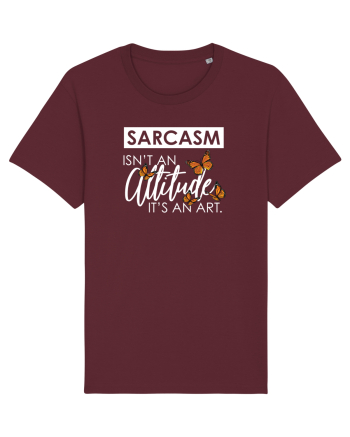 SARCASM it's an ART Burgundy
