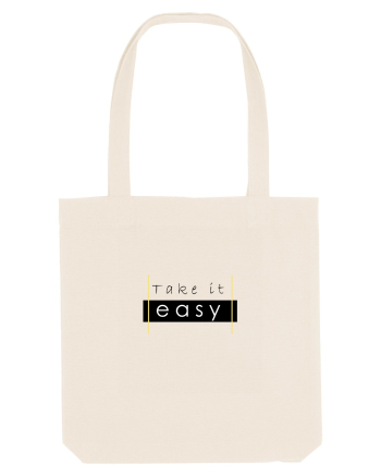 Tricou Take it easy Natural