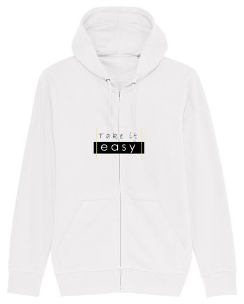 Tricou Take it easy White