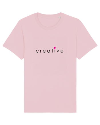 Tricou creative Cotton Pink