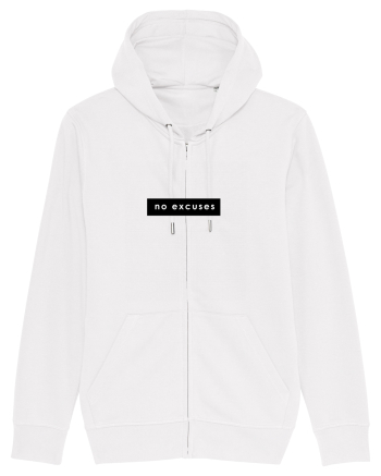 Tricou no excuses white White
