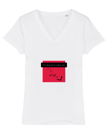 Tricou Transilvania White