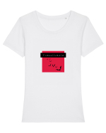 Tricou Transilvania Tricou mânecă scurtă guler larg fitted Damă Expresser