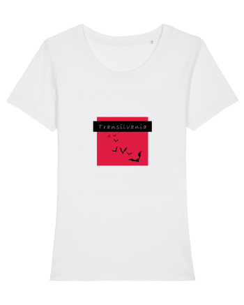 Tricou Transilvania White