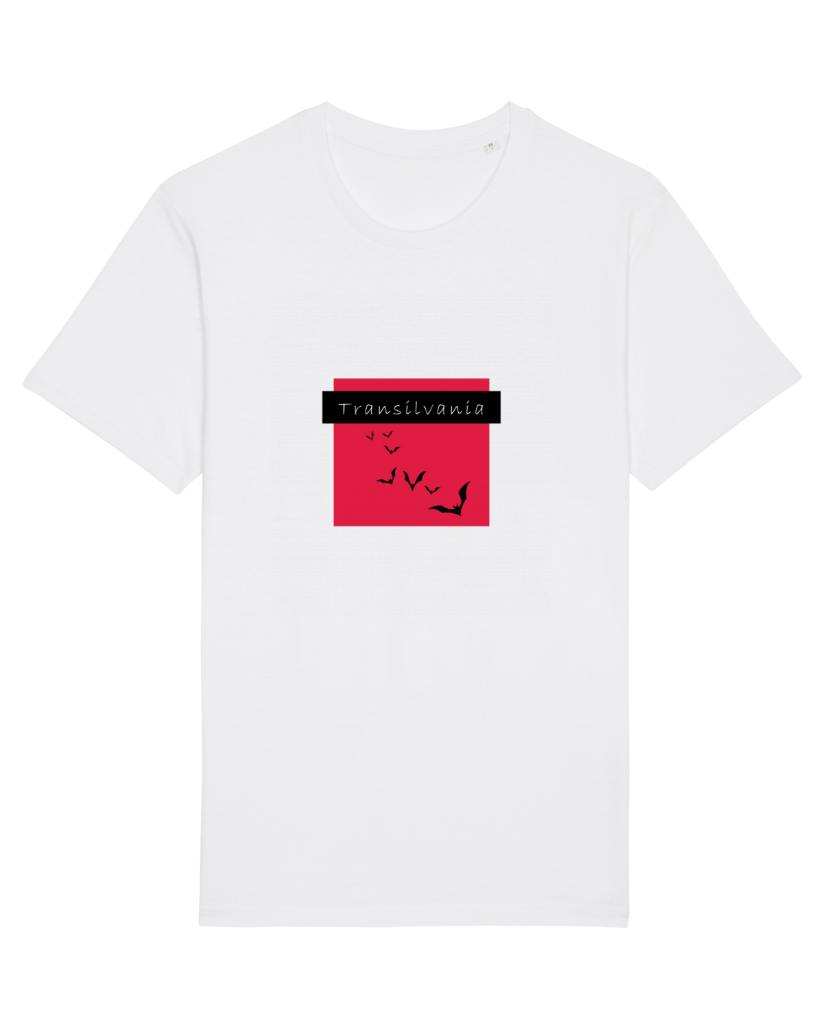 Tricou mânecă scurtă Unisex Rocker White