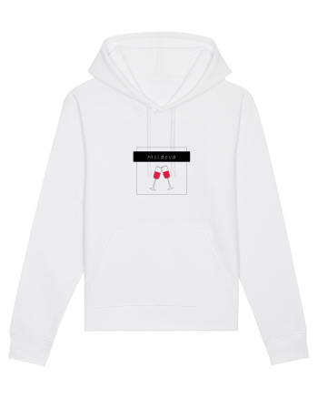 Tricou Moldova White
