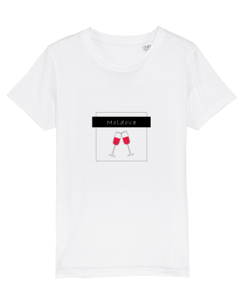 Tricou Moldova White