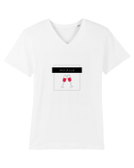 Tricou Moldova Tricou mânecă scurtă guler V Bărbat Presenter