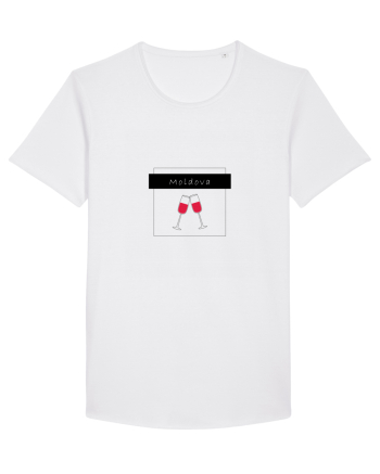 Tricou Moldova White